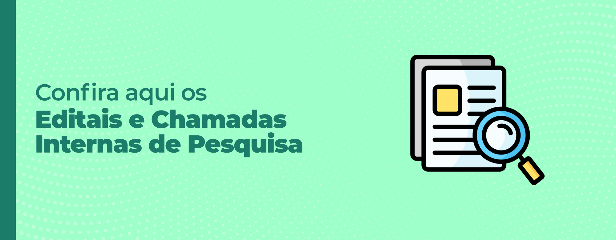 Editais E Chamadas Internas De Pesquisa