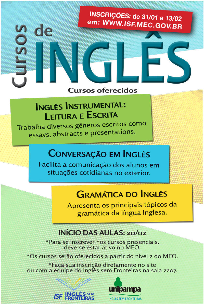 Curso de Inglês Speaking – CACS Línguas
