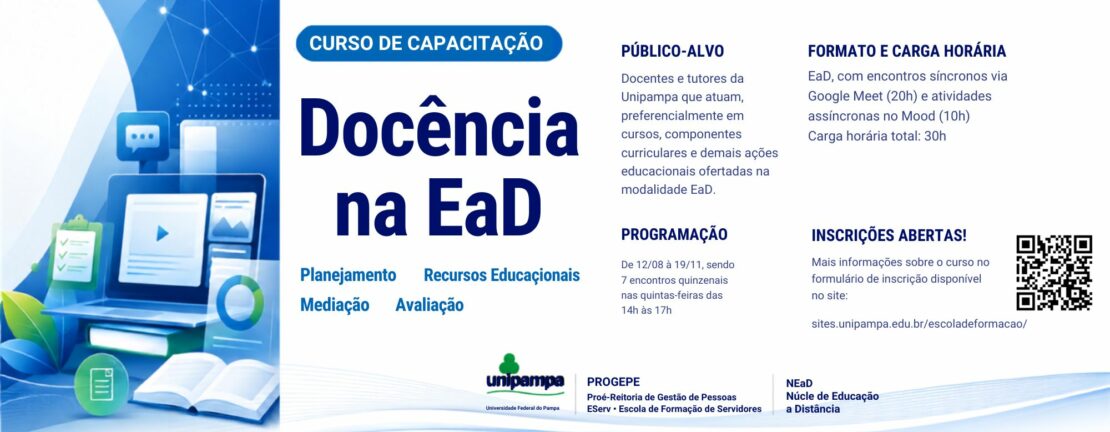 Curso de Capacitação  Docência na EaD