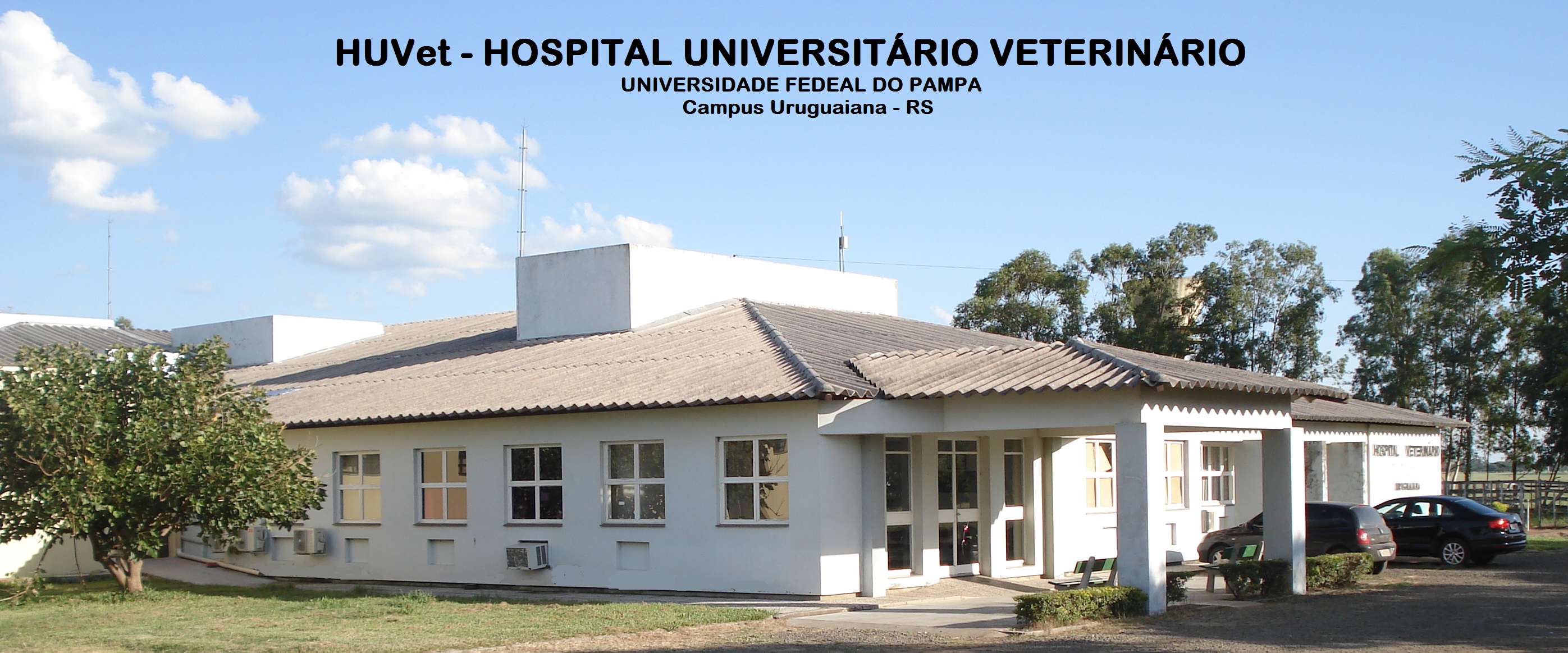 Bem-vindos | Hospital Universitário Veterinário