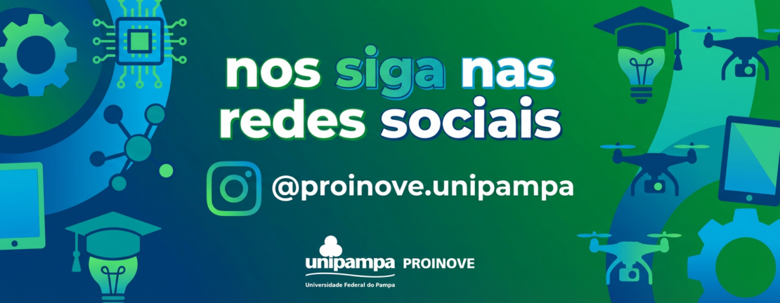 PROINOVE no Instagram PROINOVE no Instagram