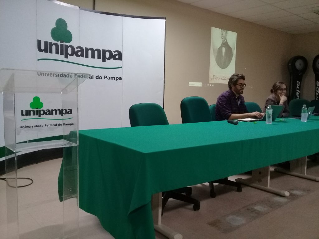 No último dia 24 de setembro, a Unipampa recebeu o professor da