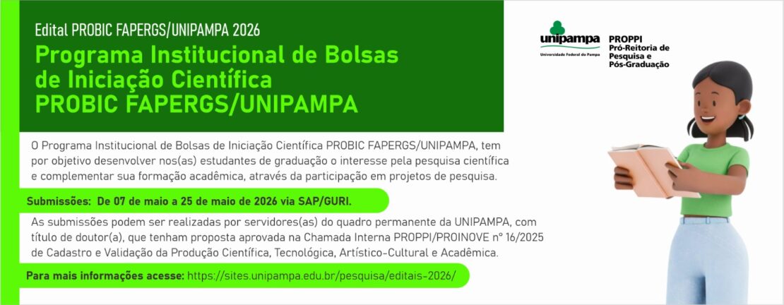 Edital PROBIC 2026