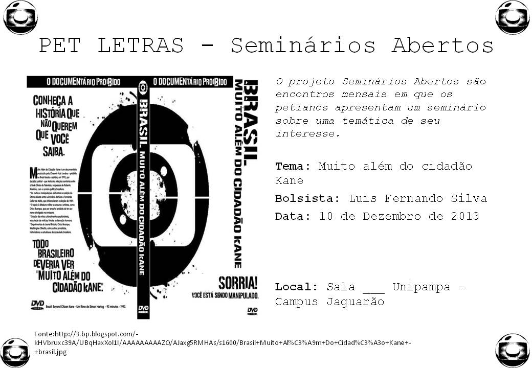 flyer Seminários Abertos