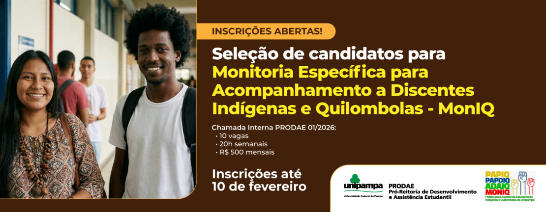 Inscrições Moniq 2026