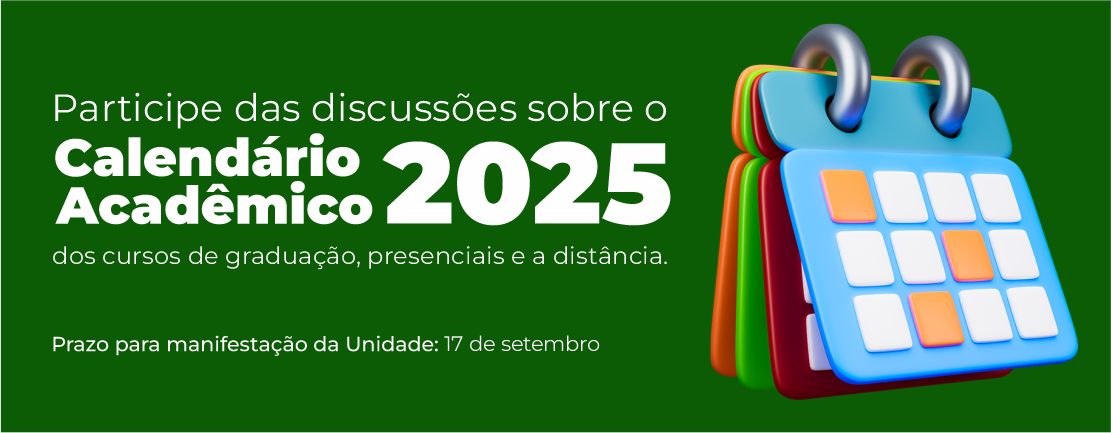 Elaboração calendário acadêmico 2025